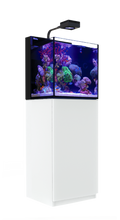 Load image into Gallery viewer, MAX® NANO Cube with white cabinet (full view) available at AquaMonster, Essex