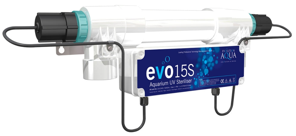 evoUV Aquarium steriliser UV15s Available at AquaMonster in Essex