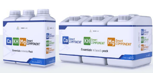 Reef Factory Ca, KH, Mg Smart Component 3x pack (3x1L, 3x5L) available at AquaMonster, Essex