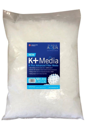 Evolution Aqua K+ Media 50L ( K1 plus advanced filter media) Available at AquaMonster Essex