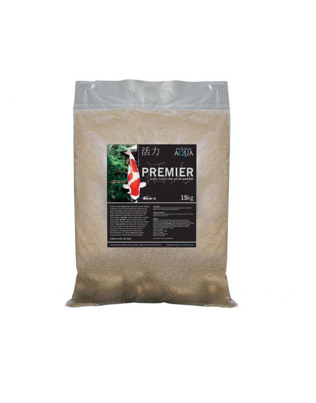 Evolution Aqua Premier Pellets 15Kg (5-6mm / medium) Available at AquaMonster Essex