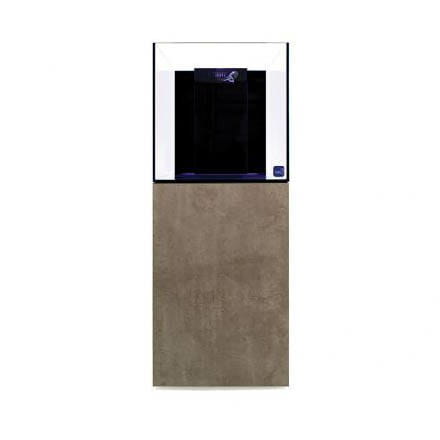 TMC Reef Habitat 50 Aquarium and Cabinet (Brushed Limestone) available at AquaMonster