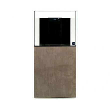 TMC Reef Habitat 60 Aquarium and Cabinet (Brushed Limestone) available at AquaMonster