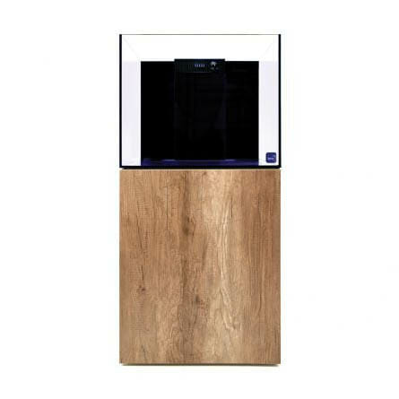 TMC Reef Habitat 60 Aquarium and Cabinet (Gloss Oak) available at AquaMonster