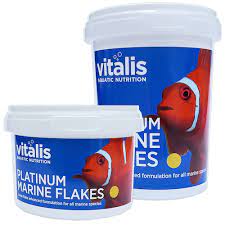 Vitalis Platinum Marine Flakes available at AquaMonster Essex